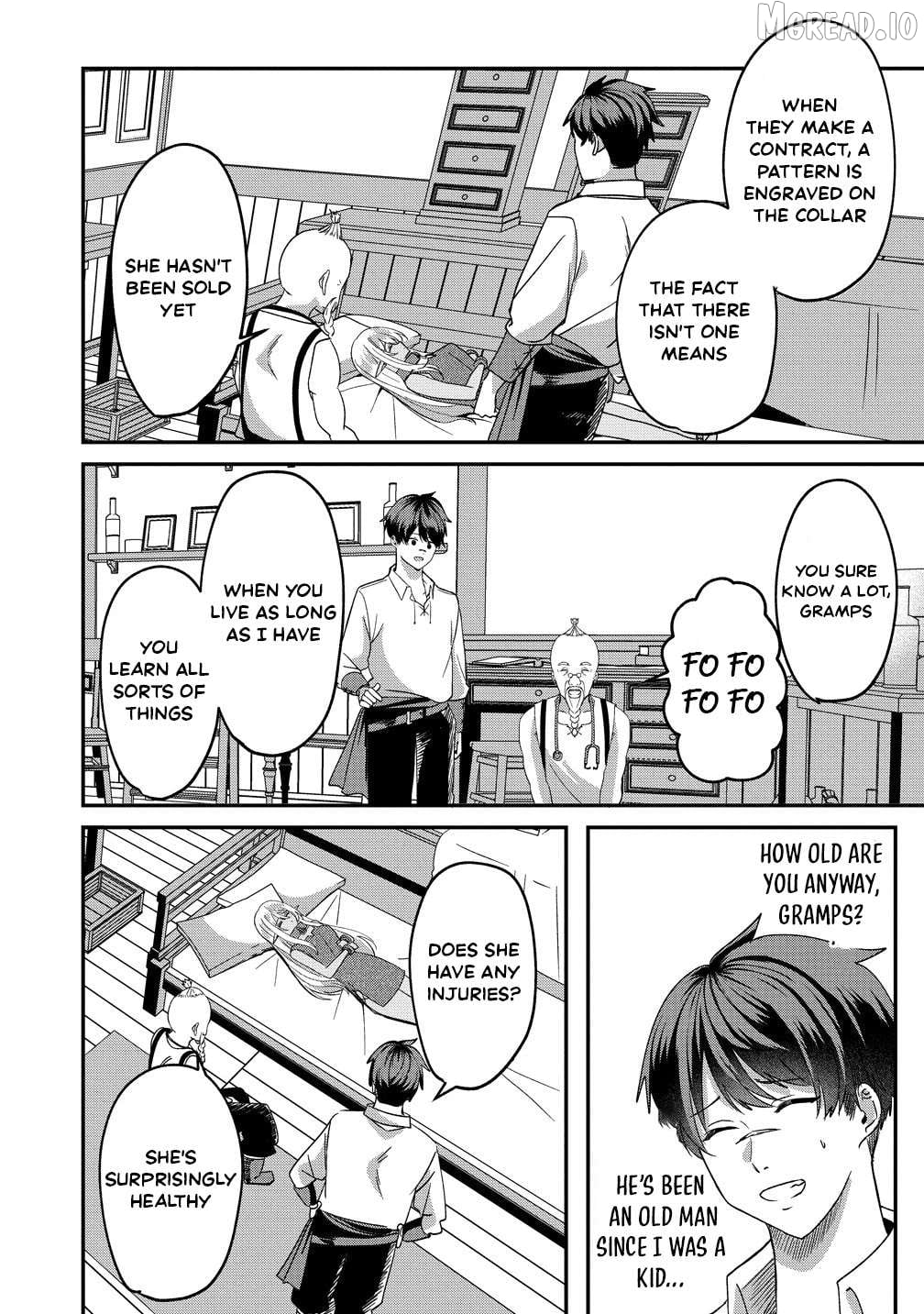 Boy Meets Girl Starting with a Contract: Boss, a Dark Elf Girl Fell from the Sky! Chapter 2 - page 3