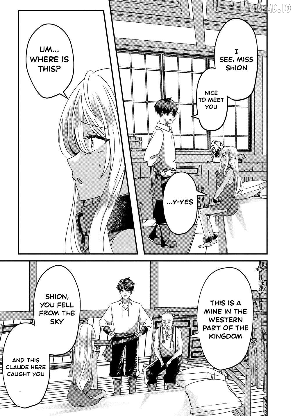 Boy Meets Girl Starting with a Contract: Boss, a Dark Elf Girl Fell from the Sky! Chapter 2 - page 8