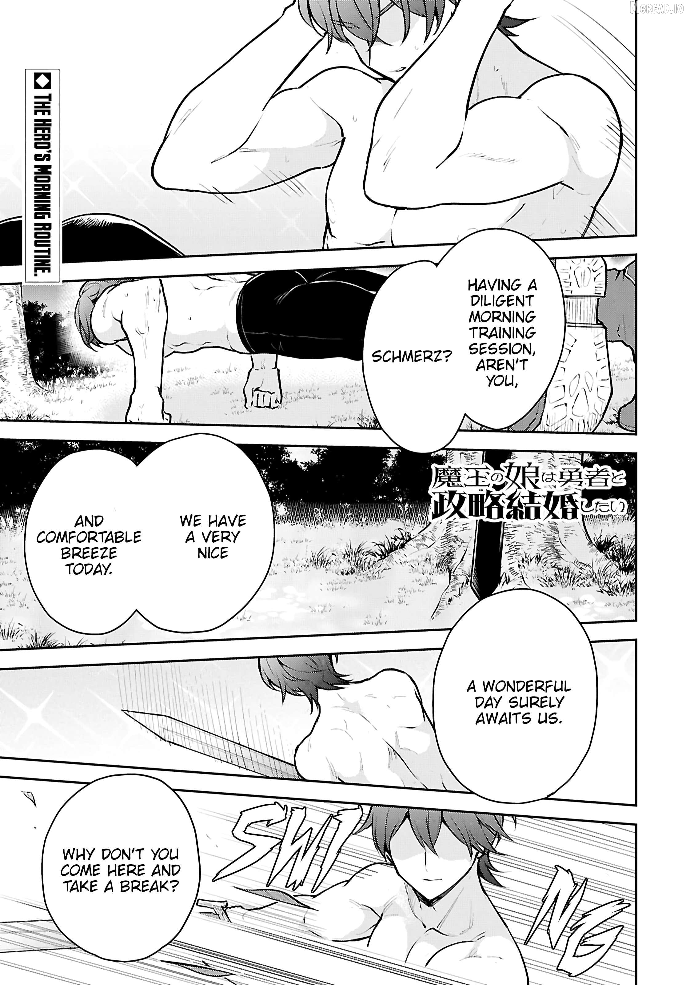 Maou no Musume wa Yuusha to Seiryaku Kekkon shitai Chapter 3 - page 2