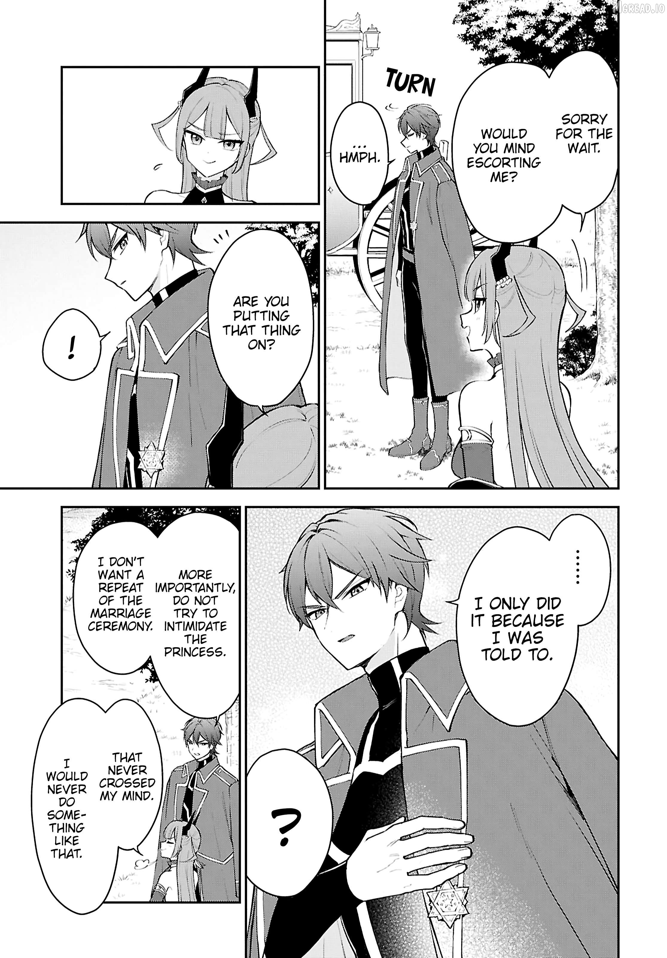 Maou no Musume wa Yuusha to Seiryaku Kekkon shitai Chapter 4 - page 8
