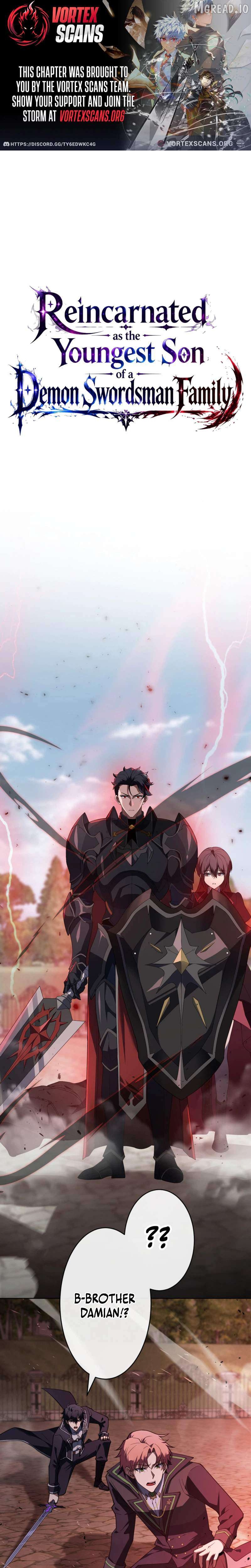 Reincarnated as the Youngest Son of a Demon Swordsman Family Chapter 13 - page 1