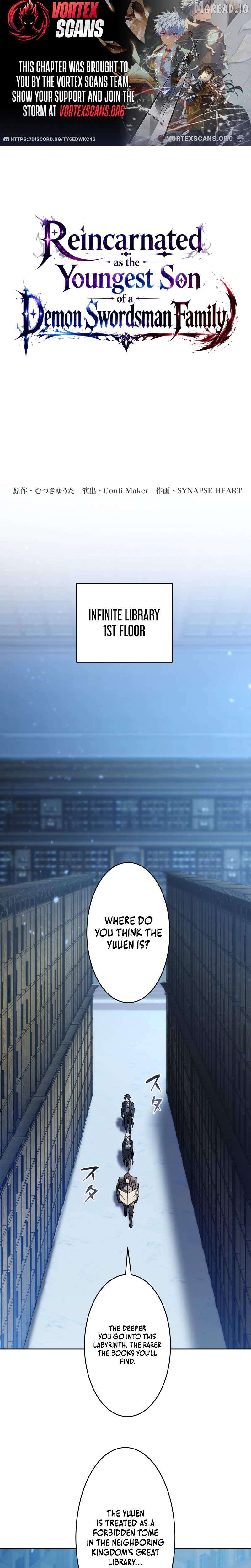 Reincarnated as the Youngest Son of a Demon Swordsman Family Chapter 8 - page 1