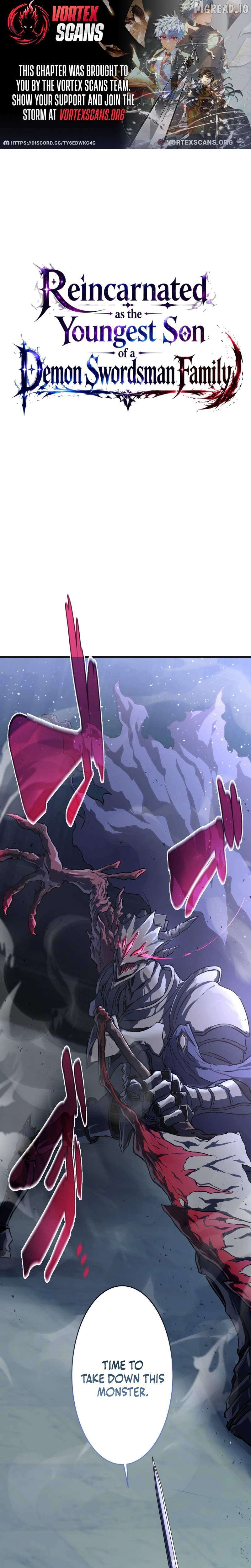 Reincarnated as the Youngest Son of a Demon Swordsman Family Chapter 9 - page 1