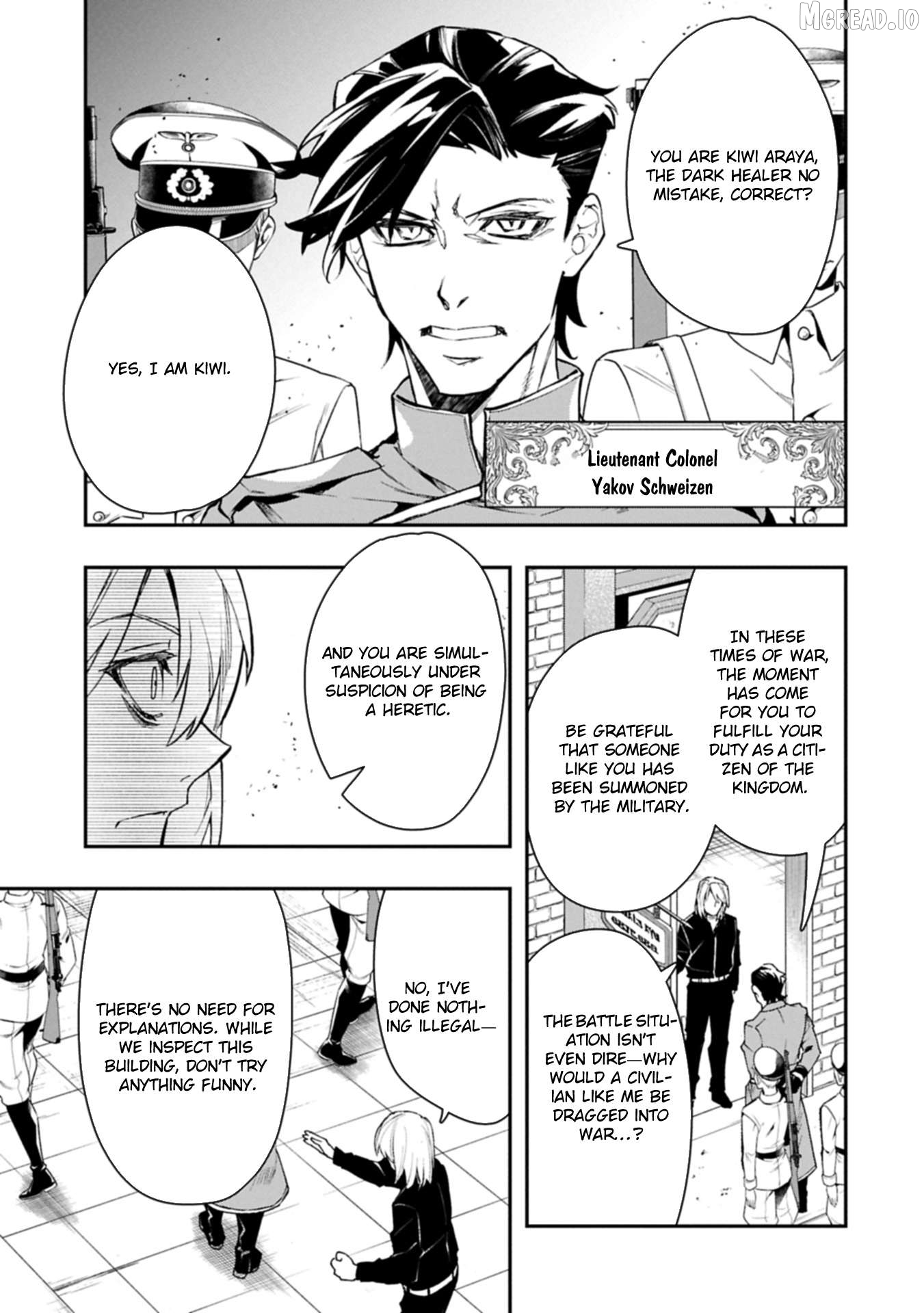 Itan No Dark Healer, Makoku Kanbu Toshite Jinrui Wo Suitai Ni Michibiku You Desu Chapter 1 - page 7