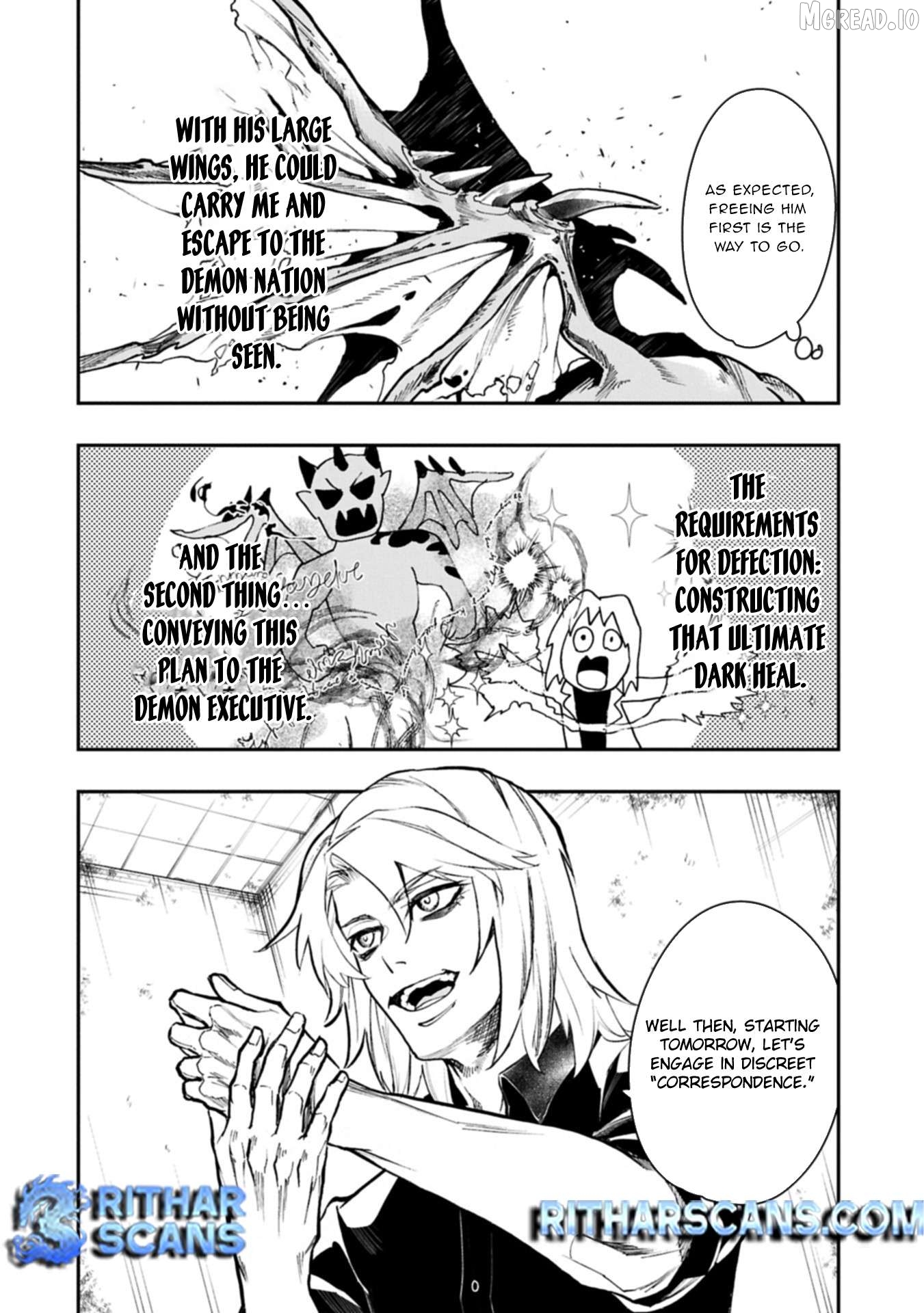 Itan No Dark Healer, Makoku Kanbu Toshite Jinrui Wo Suitai Ni Michibiku You Desu Chapter 2 - page 4