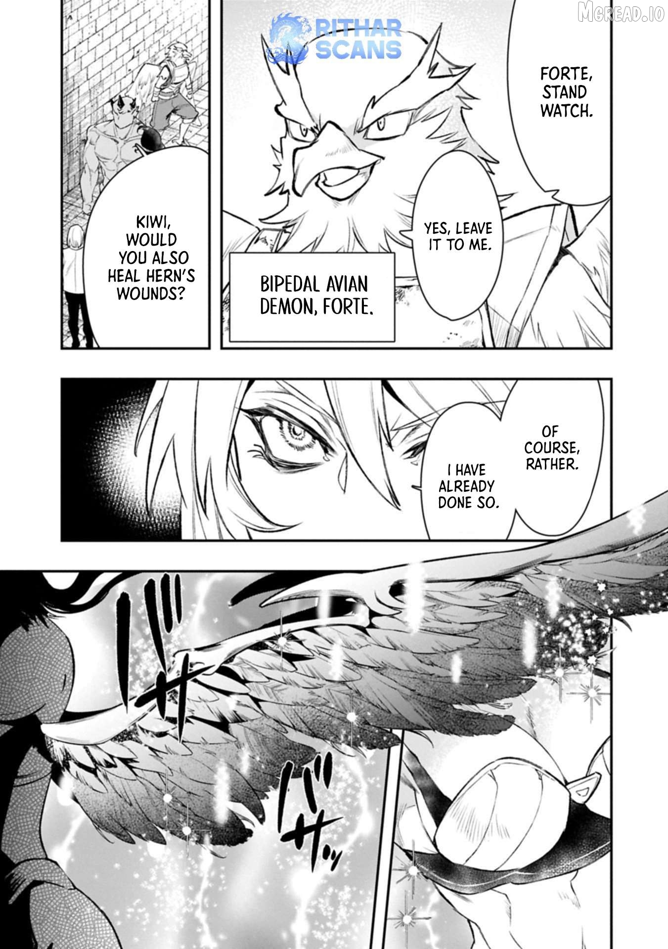 Itan No Dark Healer, Makoku Kanbu Toshite Jinrui Wo Suitai Ni Michibiku You Desu Chapter 3 - page 13