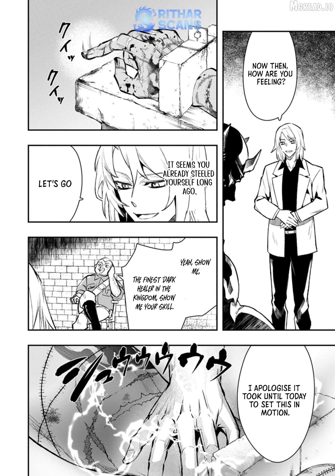 Itan No Dark Healer, Makoku Kanbu Toshite Jinrui Wo Suitai Ni Michibiku You Desu Chapter 3 - page 2