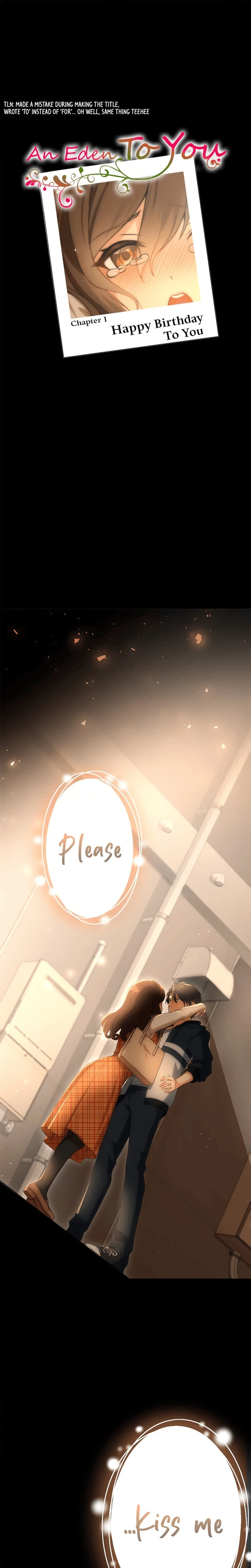 Kimi no Tame no Eden Chapter 1 - page 1