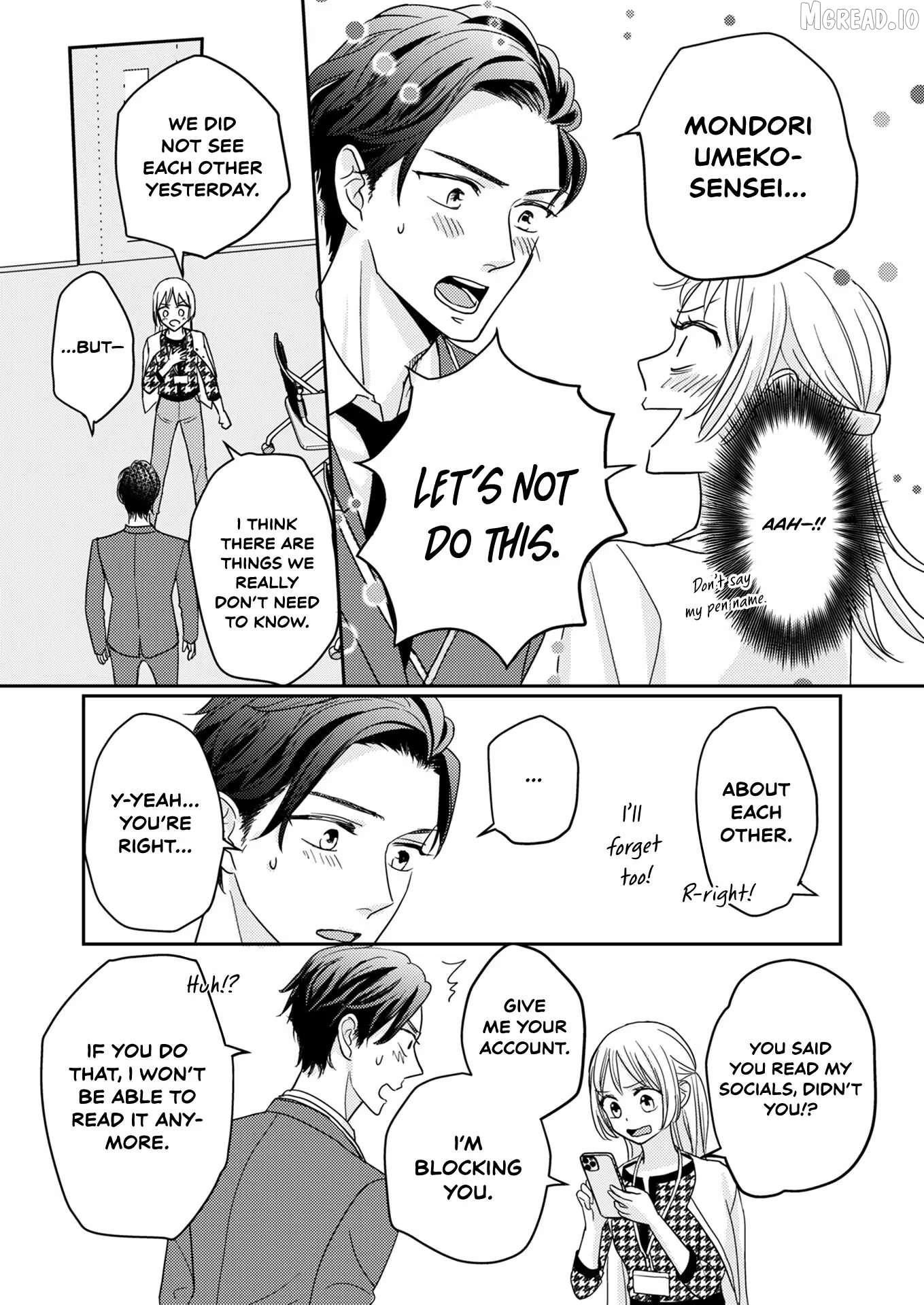 My Boss Bought My BL Doujinshi Chapter 1 - page 17