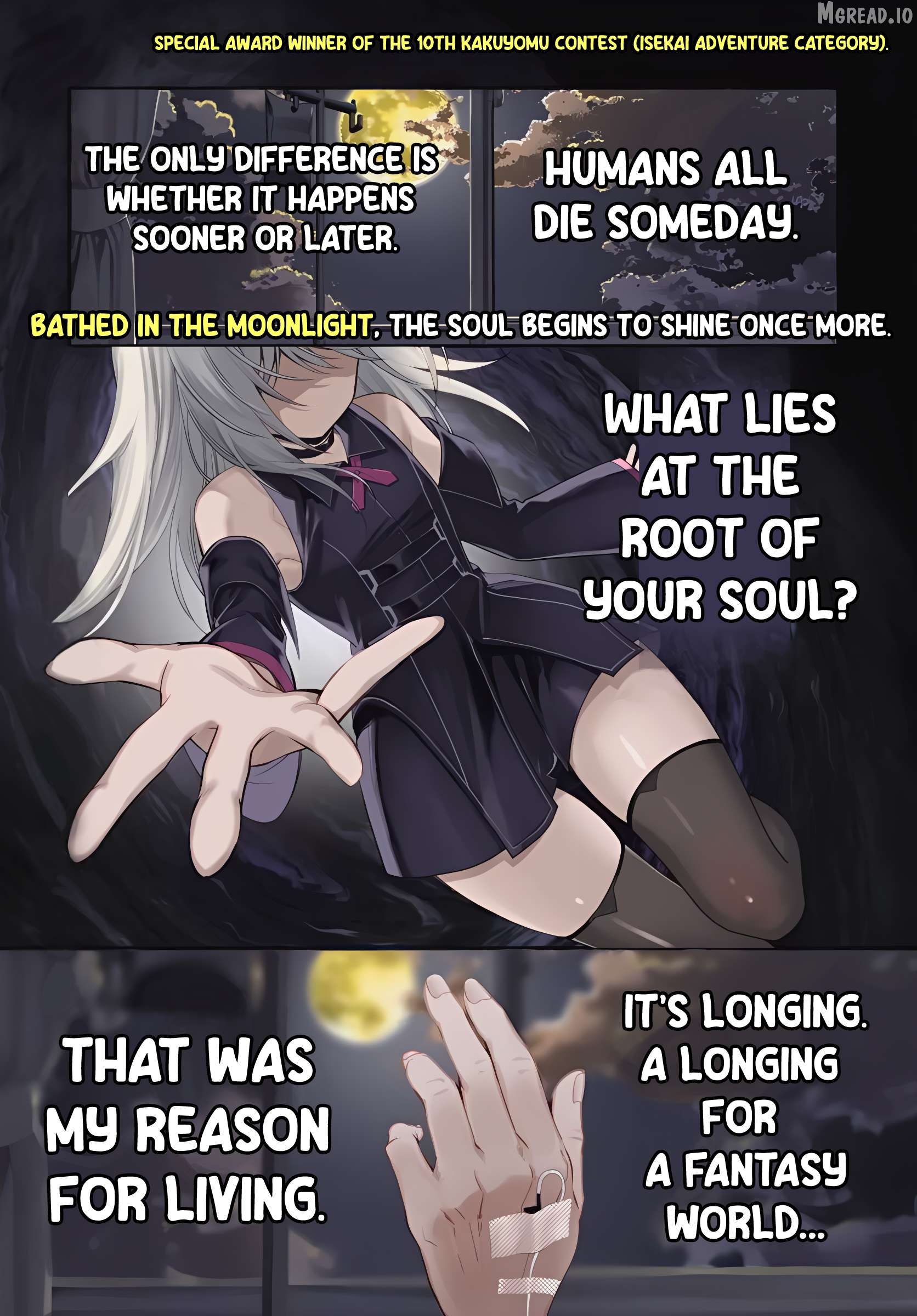 Shinigami Shōjo Wa Kage Kara Oshi O Nagametai —Akuyaku Ni TS Tensei Shita Kedo, Kossori Gensaku Kyara O Kansatsu Ni Ikimasu!— Chapter 1 - page 1