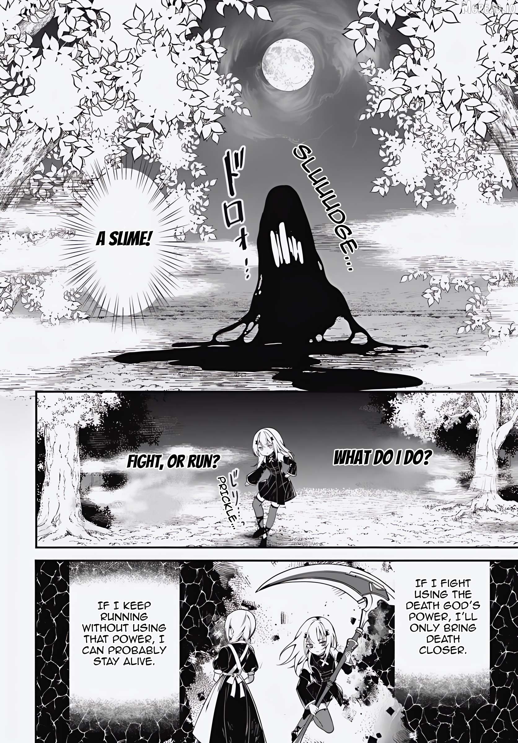 Shinigami Shōjo Wa Kage Kara Oshi O Nagametai —Akuyaku Ni TS Tensei Shita Kedo, Kossori Gensaku Kyara O Kansatsu Ni Ikimasu!— Chapter 1 - page 16