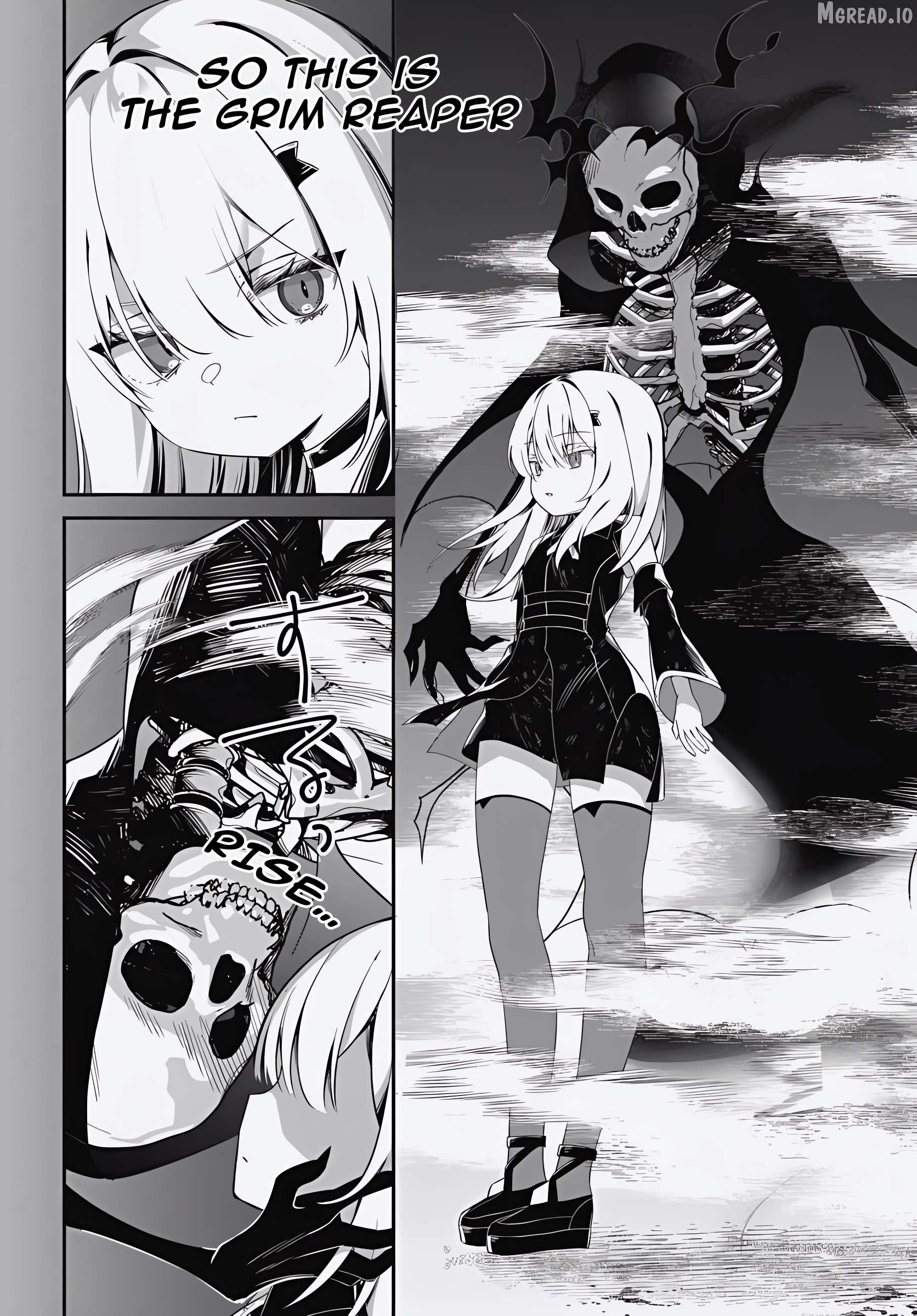 Shinigami Shōjo Wa Kage Kara Oshi O Nagametai —Akuyaku Ni TS Tensei Shita Kedo, Kossori Gensaku Kyara O Kansatsu Ni Ikimasu!— Chapter 1 - page 20