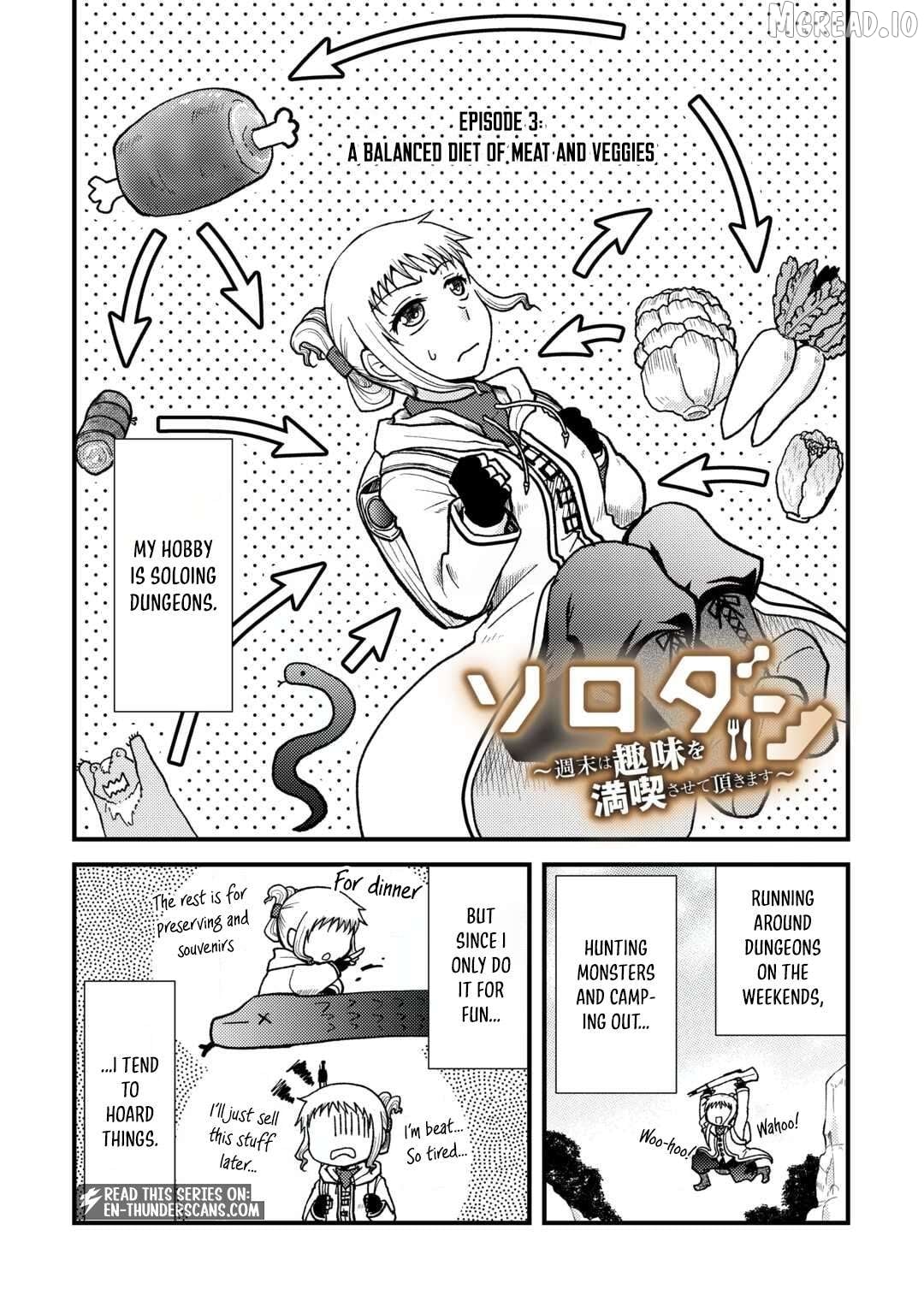 Solo Dungeon: I'm Going to Enjoy My Weekends to the Fullest Chapter 3 - page 3