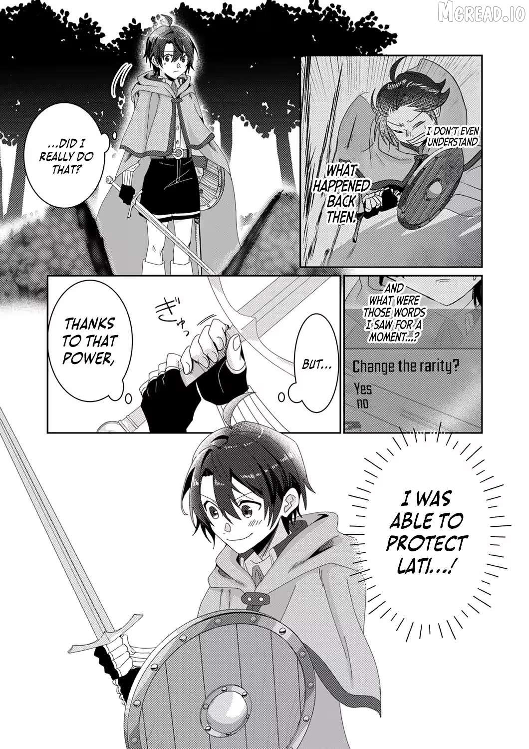 Territory Reformation of the [Rarity Changer] ~ Using a Skill That Turns Anything Into SSS-Rank, I Rebuild an Abandoned Land! Chapter 2 - page 5