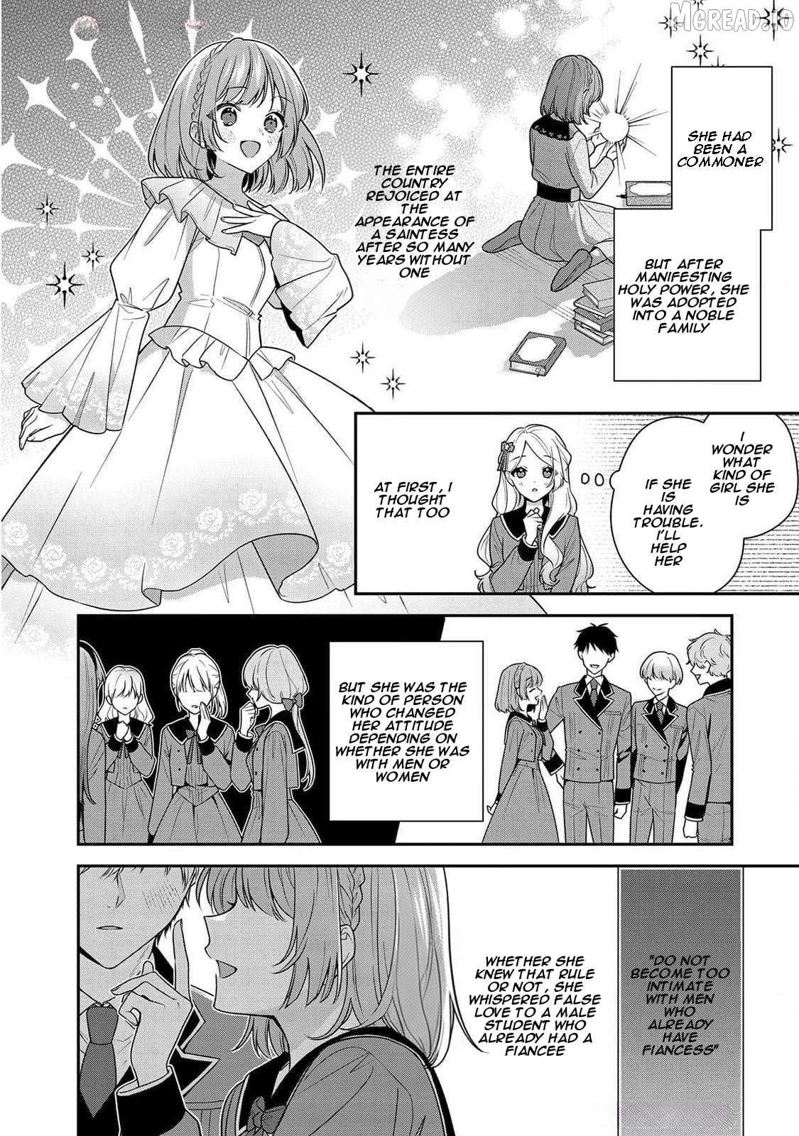 Akuyaku Reijou no Hazu na no ni Dekiai Route ga Kasoku-chuu?! Dou Iu Koto desu no? Anthology Comic Chapter 1 - page 10