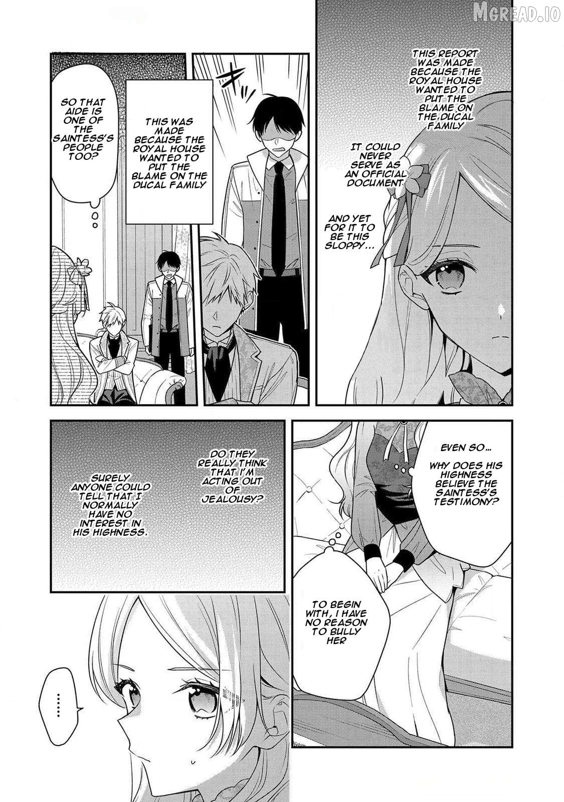Akuyaku Reijou no Hazu na no ni Dekiai Route ga Kasoku-chuu?! Dou Iu Koto desu no? Anthology Comic Chapter 1 - page 17