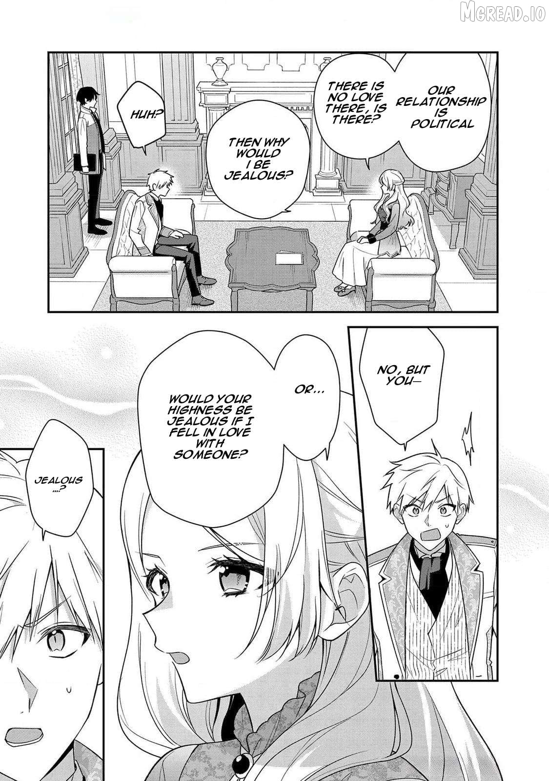 Akuyaku Reijou no Hazu na no ni Dekiai Route ga Kasoku-chuu?! Dou Iu Koto desu no? Anthology Comic Chapter 1 - page 19