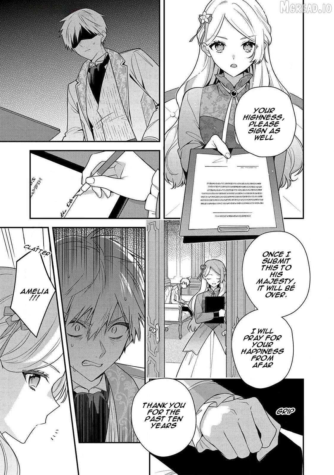 Akuyaku Reijou no Hazu na no ni Dekiai Route ga Kasoku-chuu?! Dou Iu Koto desu no? Anthology Comic Chapter 1 - page 23