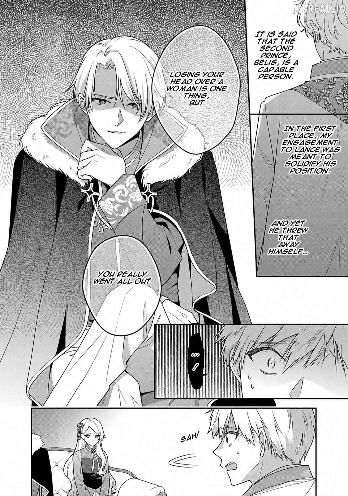Akuyaku Reijou no Hazu na no ni Dekiai Route ga Kasoku-chuu?! Dou Iu Koto desu no? Anthology Comic Chapter 1 - page 34