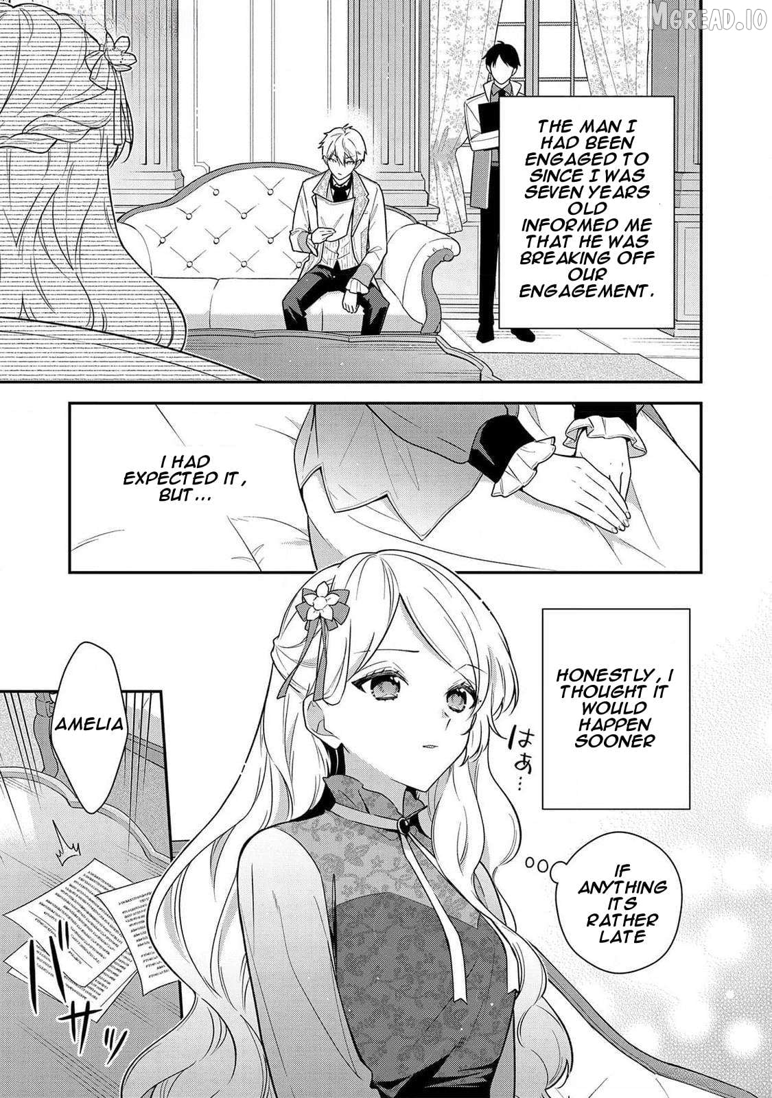 Akuyaku Reijou no Hazu na no ni Dekiai Route ga Kasoku-chuu?! Dou Iu Koto desu no? Anthology Comic Chapter 1 - page 5