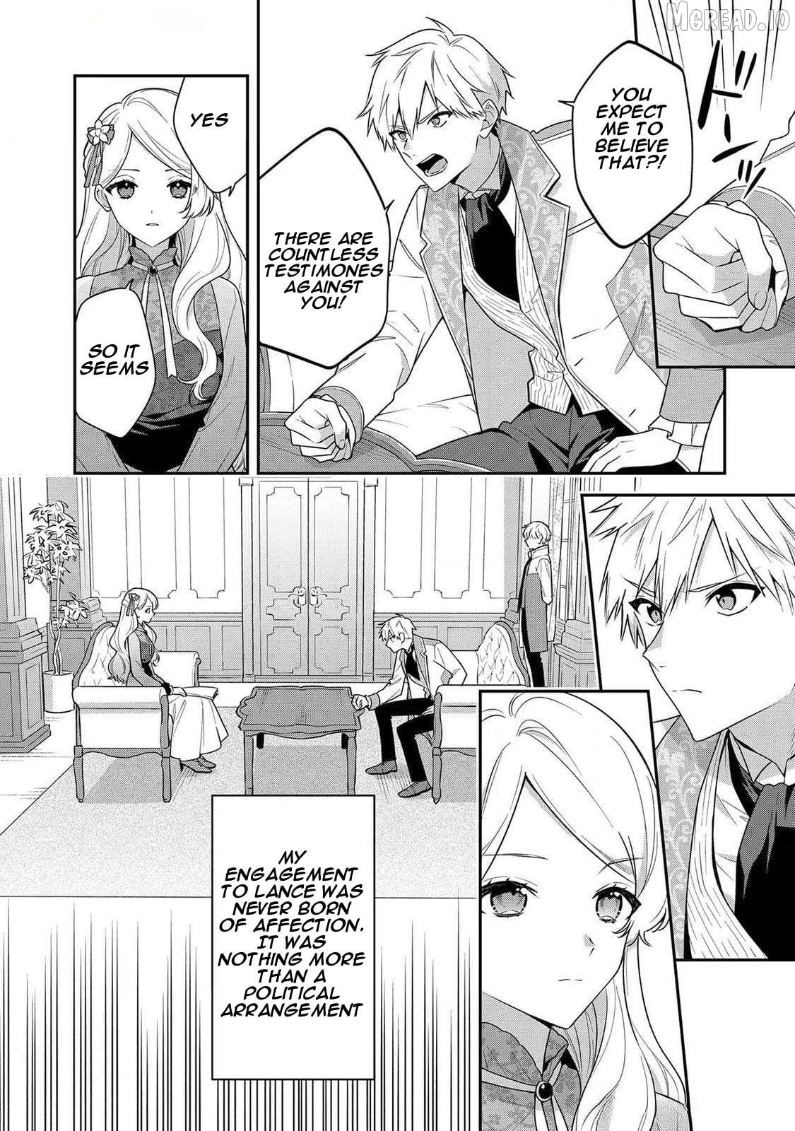 Akuyaku Reijou no Hazu na no ni Dekiai Route ga Kasoku-chuu?! Dou Iu Koto desu no? Anthology Comic Chapter 1 - page 8