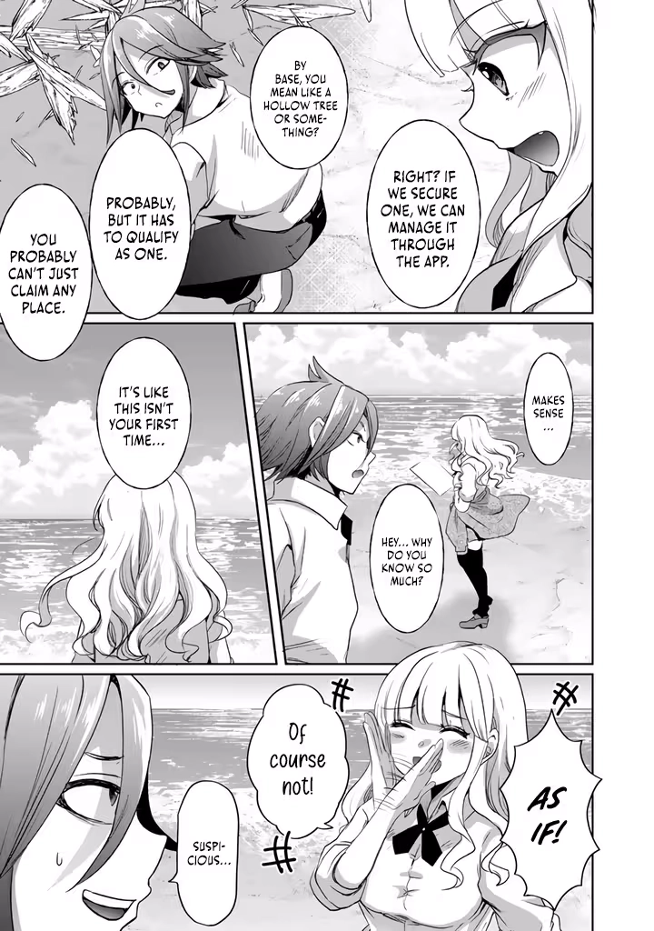 The Rising Hero's Deserted Island Tale: Comfortable Survival With Beautiful Girls Using Skill Growth and an All-Purpose App Chapter 1 - page 23