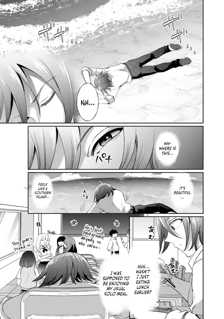 The Rising Hero's Deserted Island Tale: Comfortable Survival With Beautiful Girls Using Skill Growth and an All-Purpose App Chapter 1 - page 7