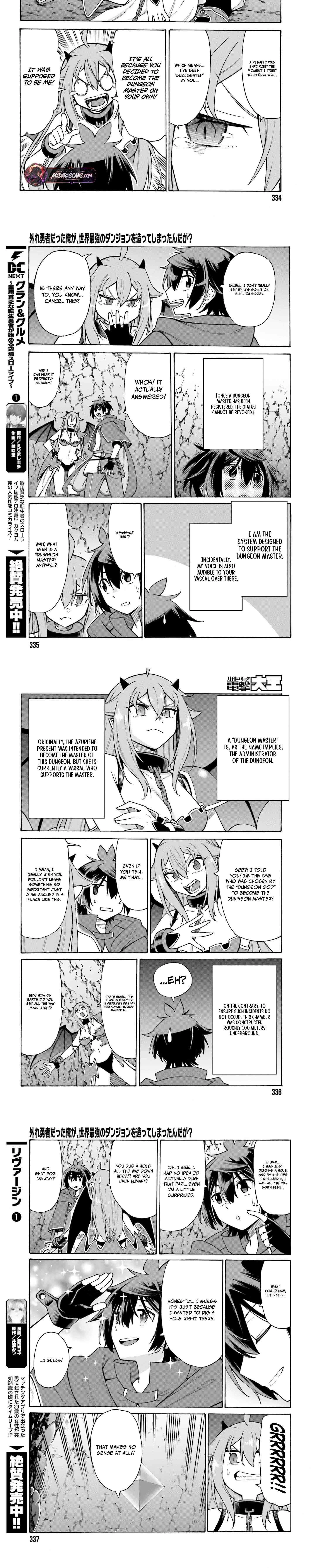 Hazure Yuusha Datta Ore ga, Sekai Saikyou no Dungeon wo Tsukutte Shimattan da ga? Chapter 1 - page 8