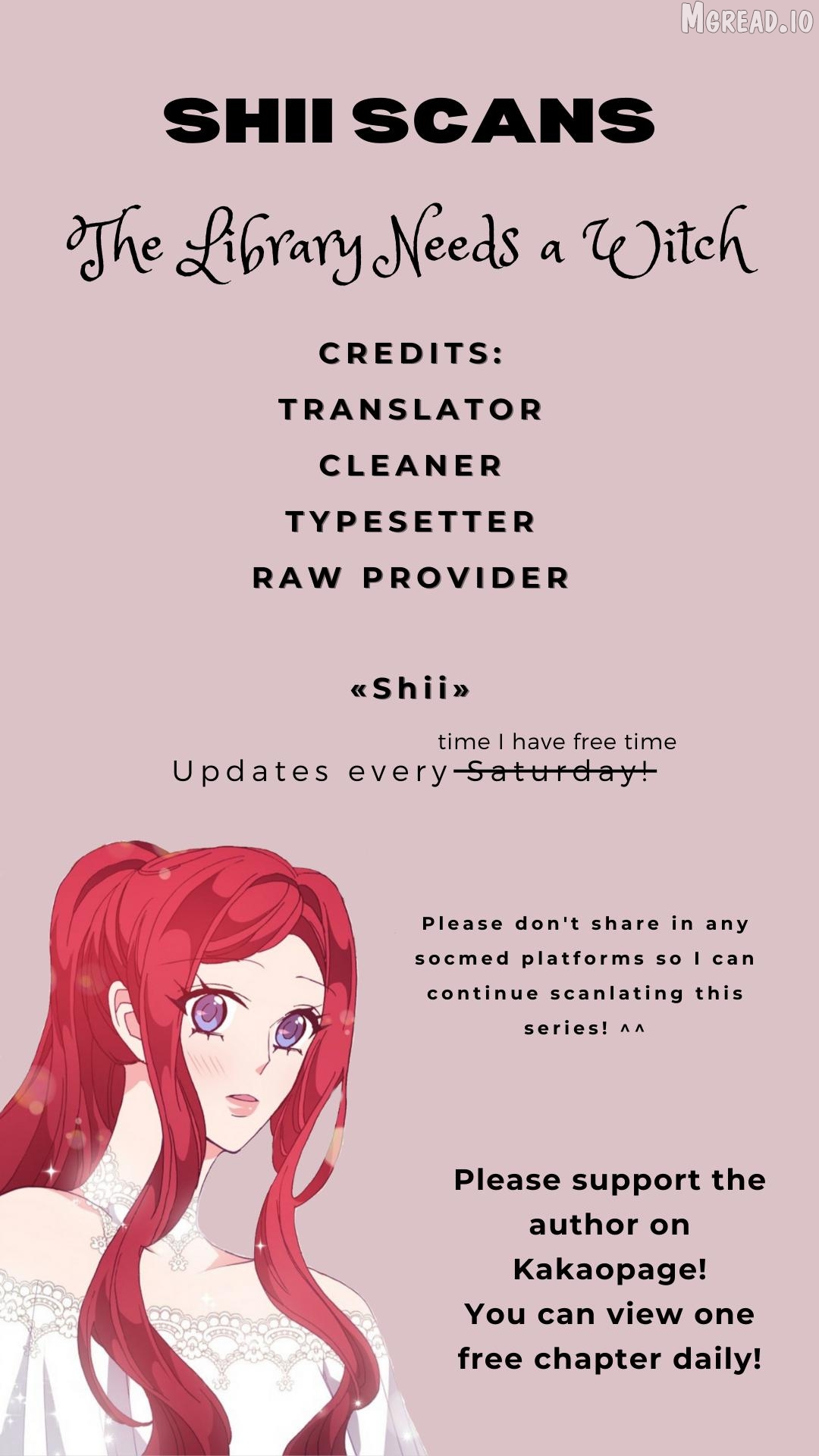 The Library Needs A Witch Chapter 72 - page 1