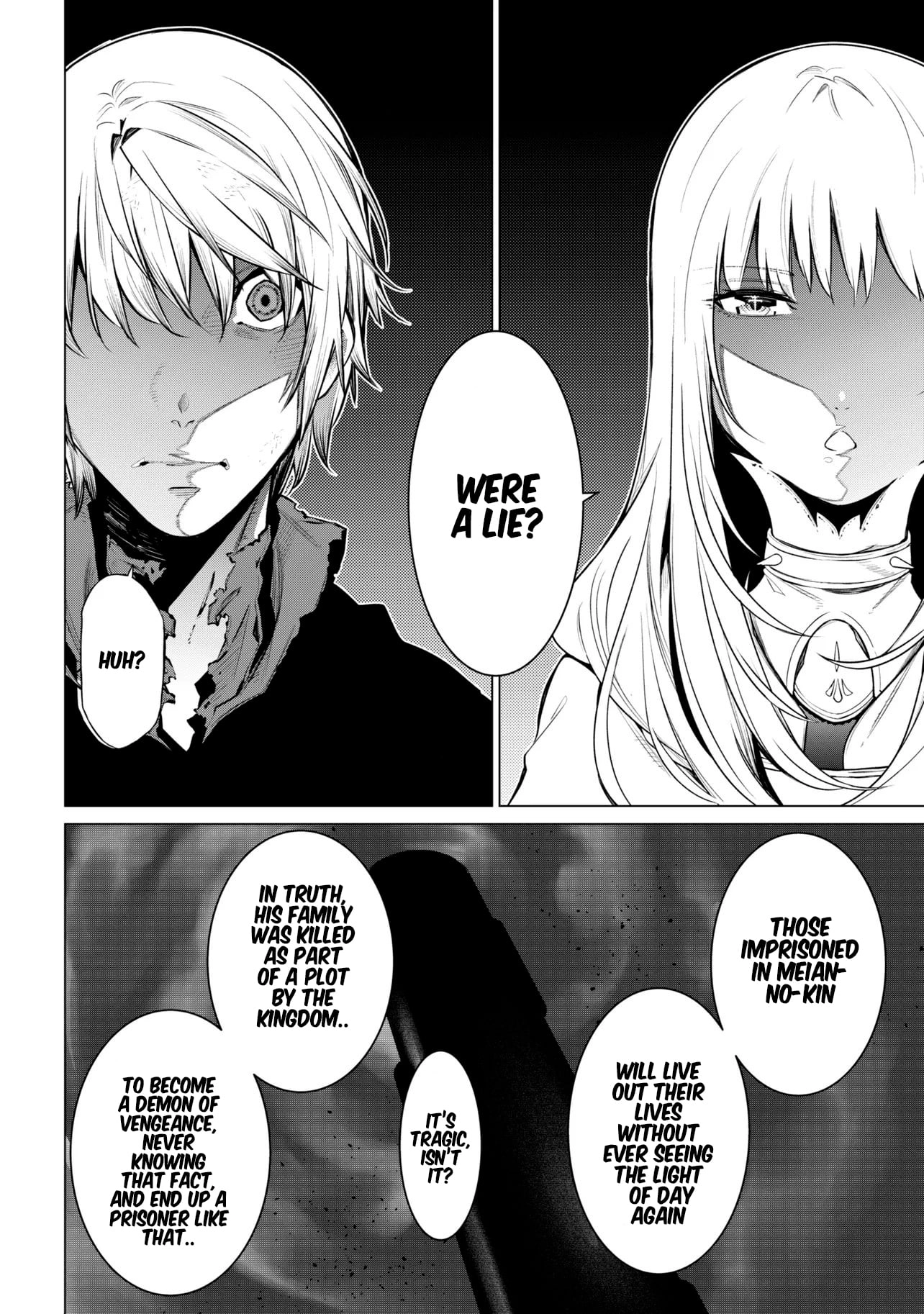 SSS RANK DUNGEON DE KNIFE ICHIHON TEWATASARE TSUIHOU SARETA HAKUMA DOUSHI Chapter 28.1 - page 17