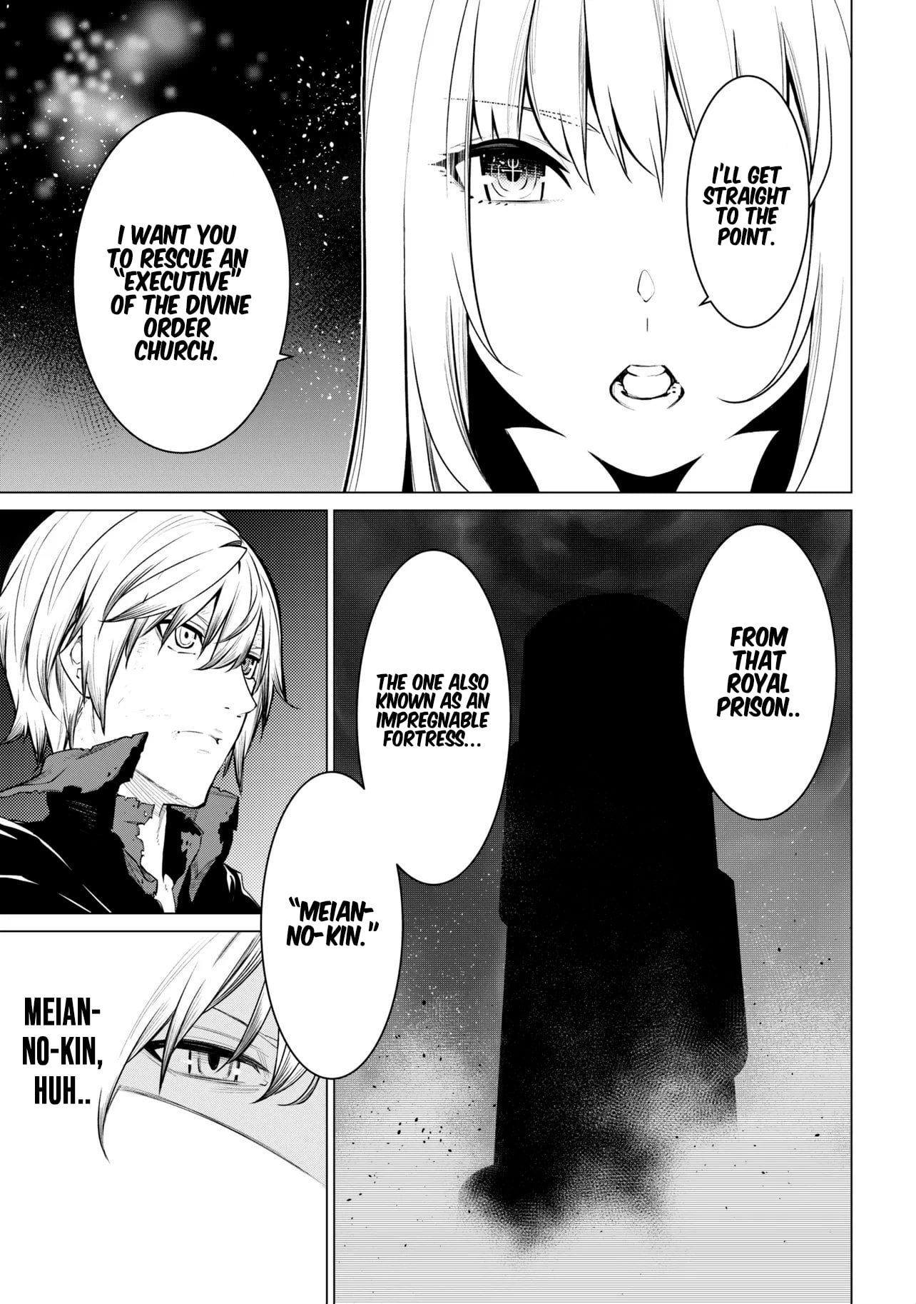 SSS RANK DUNGEON DE KNIFE ICHIHON TEWATASARE TSUIHOU SARETA HAKUMA DOUSHI Chapter 28.1 - page 2