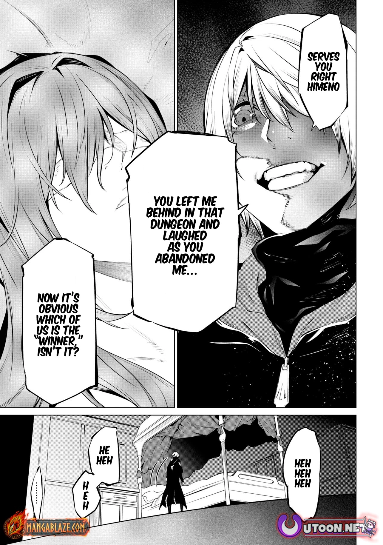 SSS RANK DUNGEON DE KNIFE ICHIHON TEWATASARE TSUIHOU SARETA HAKUMA DOUSHI Chapter 28.2 - page 16