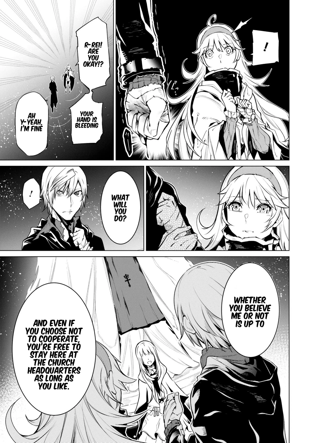 SSS RANK DUNGEON DE KNIFE ICHIHON TEWATASARE TSUIHOU SARETA HAKUMA DOUSHI Chapter 28.2 - page 2