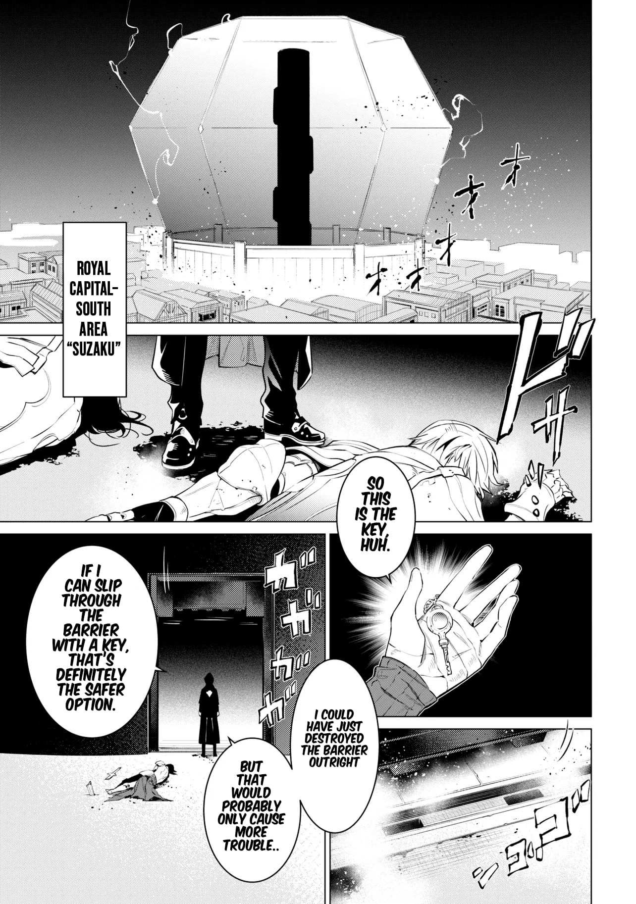 SSS RANK DUNGEON DE KNIFE ICHIHON TEWATASARE TSUIHOU SARETA HAKUMA DOUSHI Chapter 29 - page 2