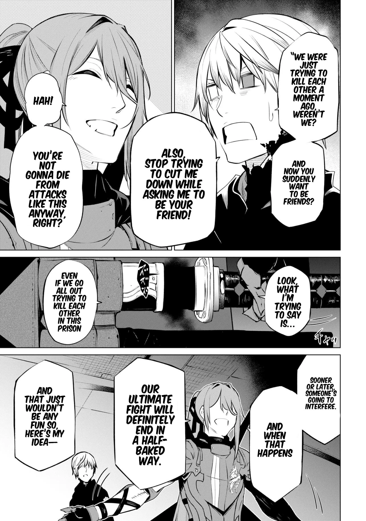 SSS RANK DUNGEON DE KNIFE ICHIHON TEWATASARE TSUIHOU SARETA HAKUMA DOUSHI Chapter 29 - page 24