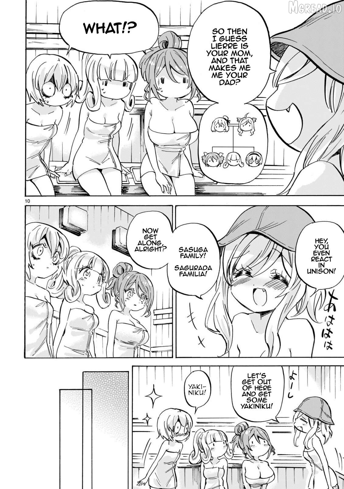 Jashin-chan Dropkick Chapter 298 - page 10
