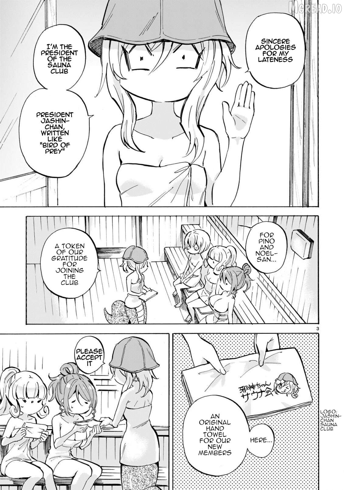 Jashin-chan Dropkick Chapter 298 - page 3