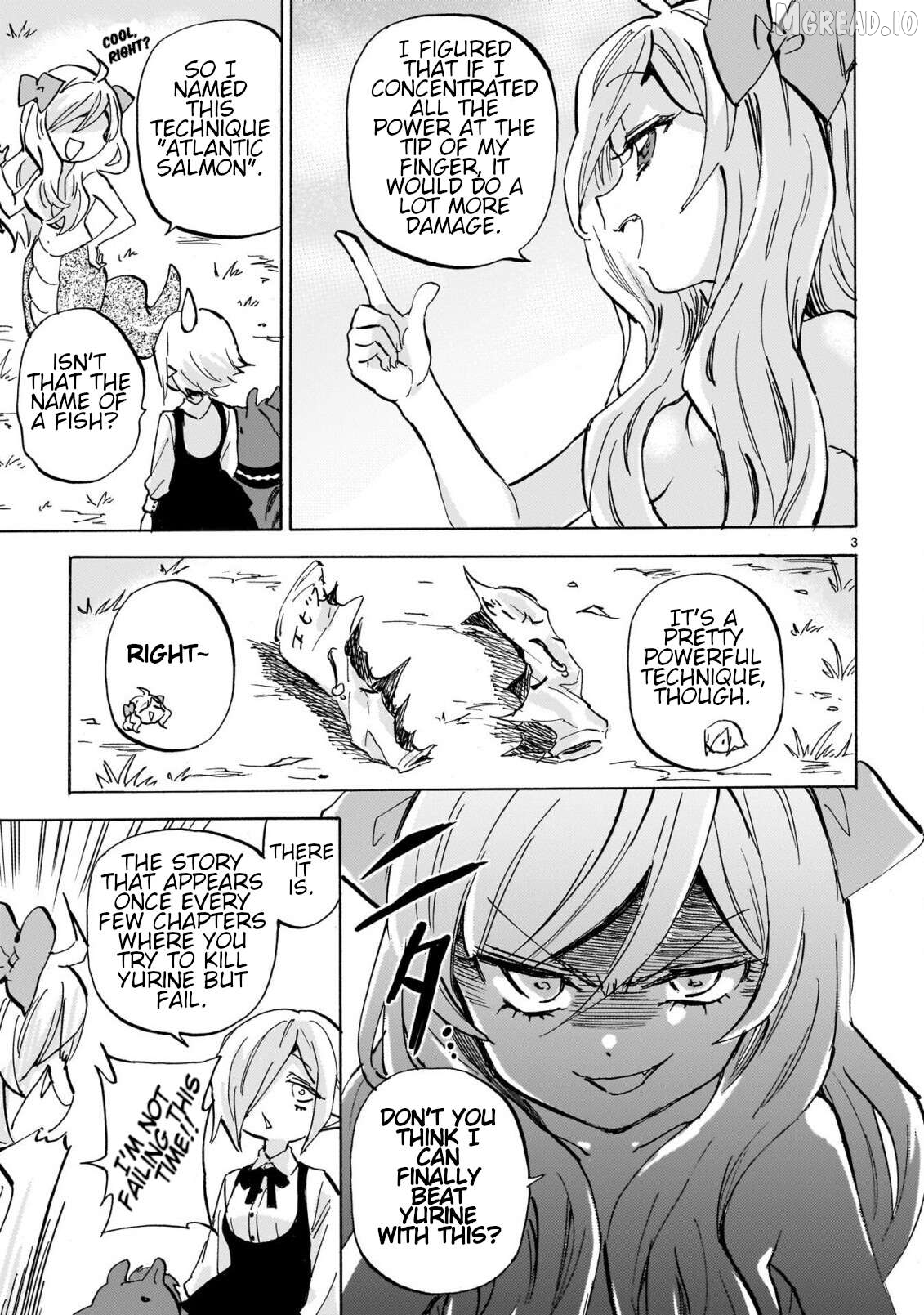 Jashin-chan Dropkick Chapter 299 - page 3