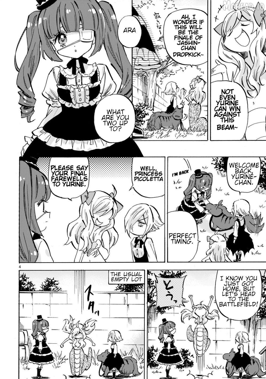Jashin-chan Dropkick Chapter 299 - page 4