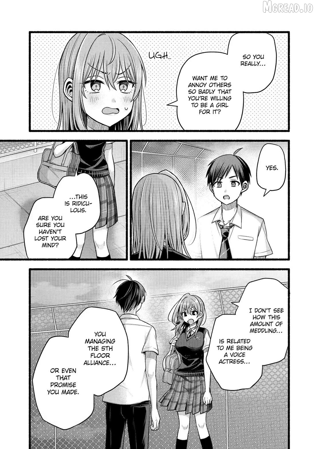 My Friend's Little Sister Is Only Annoying to Me Chapter 53 - page 17