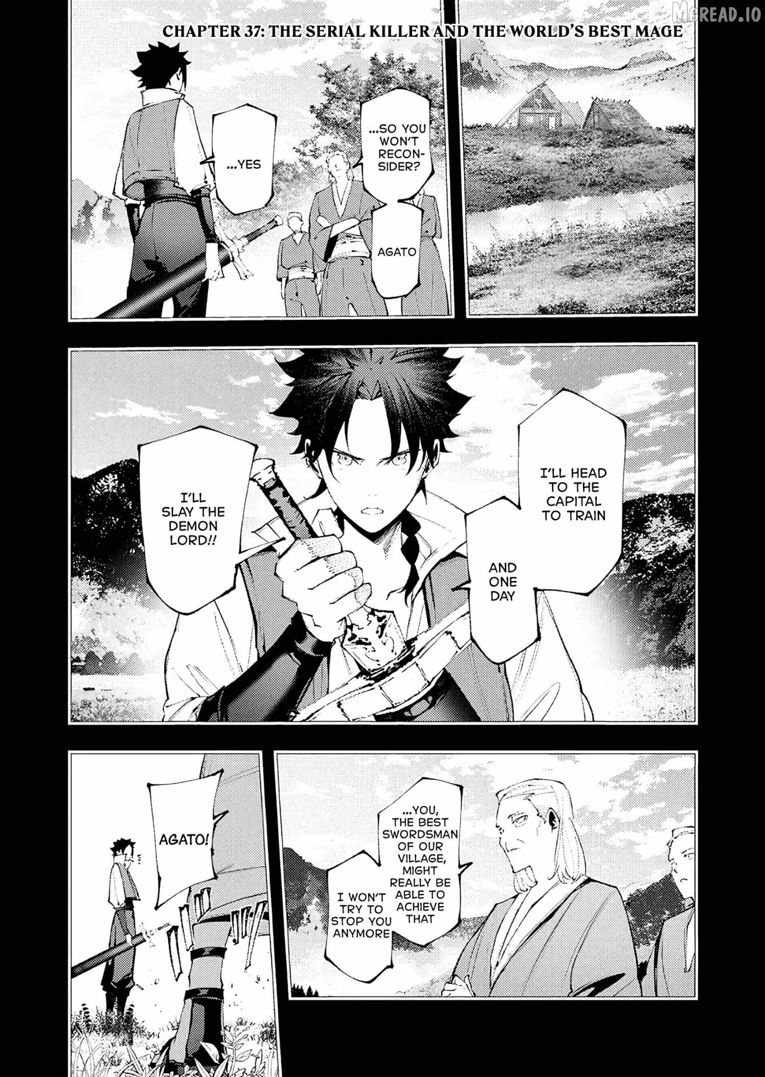 The Serial Killer Is Reincarnated Into the Another World. Chapter 37 - page 1