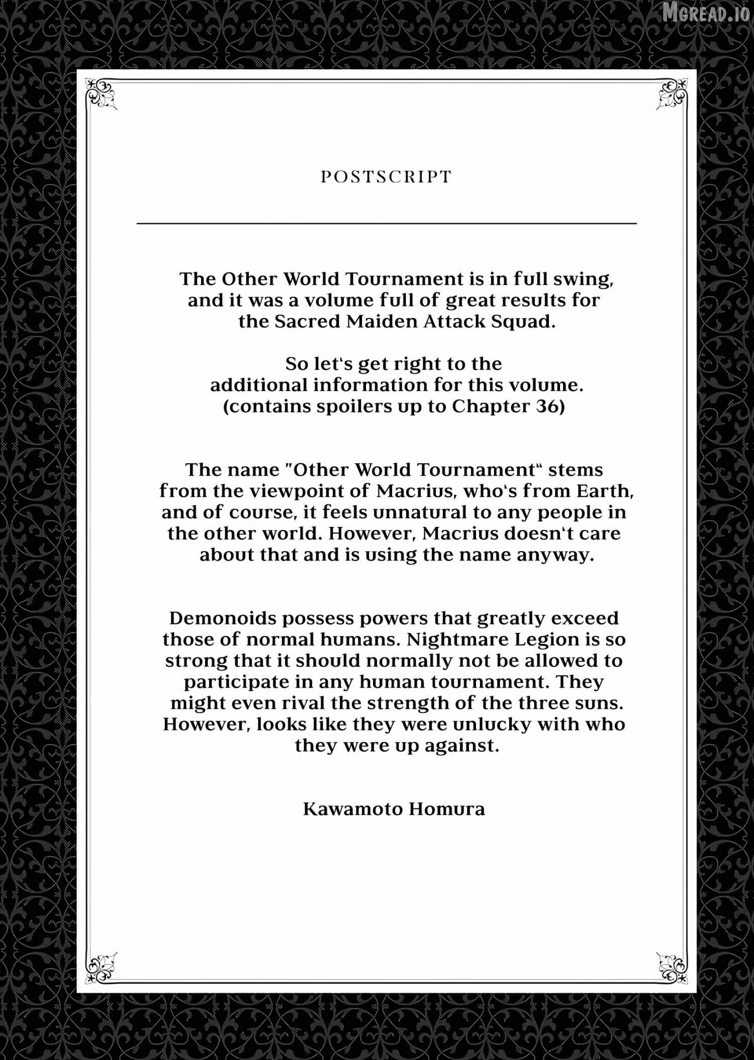 The Serial Killer Is Reincarnated Into the Another World. Chapter 37.5 - page 5