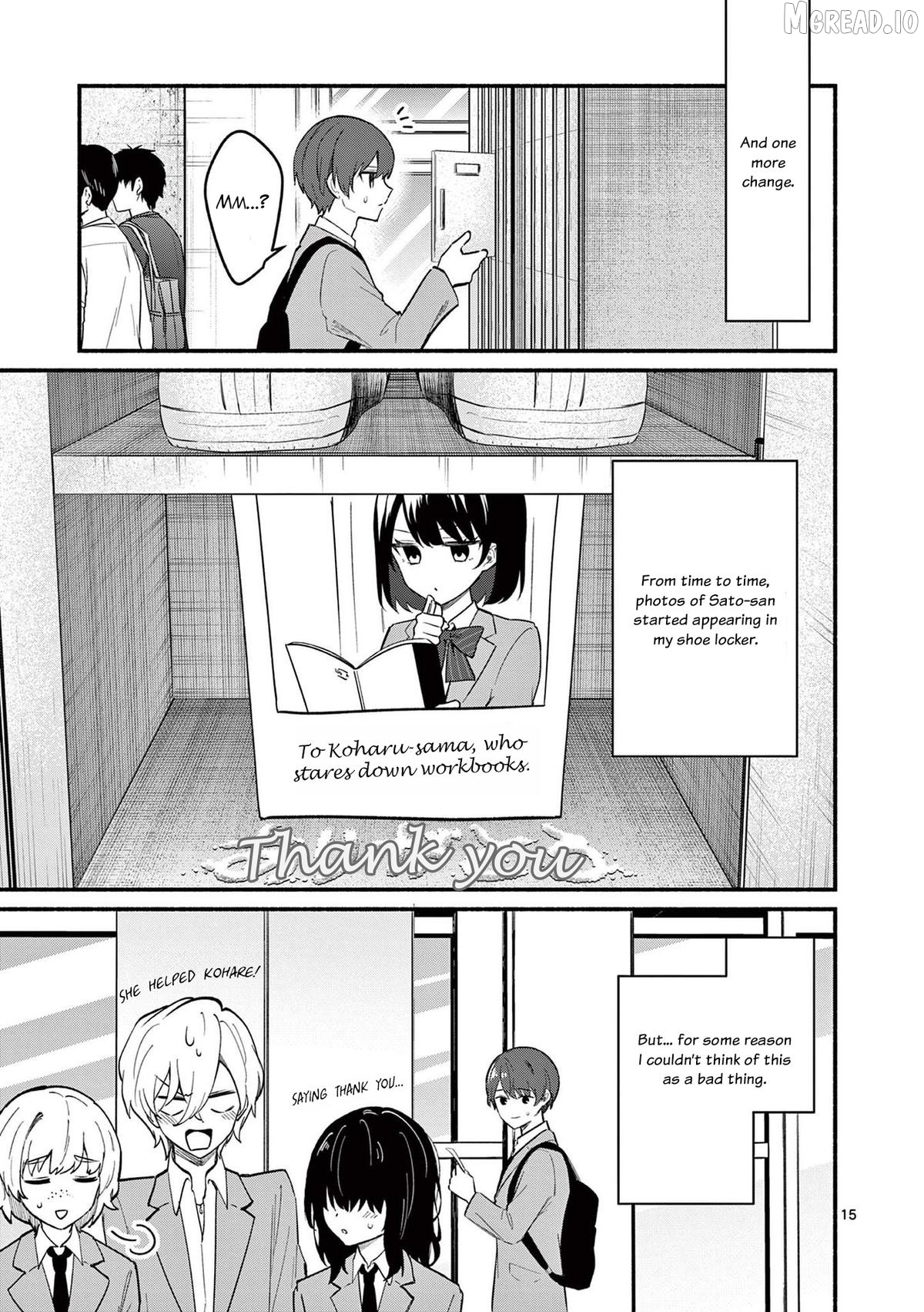 Shiotaiou no Sato-san ga Ore ni dake Amai Chapter 80 - page 15