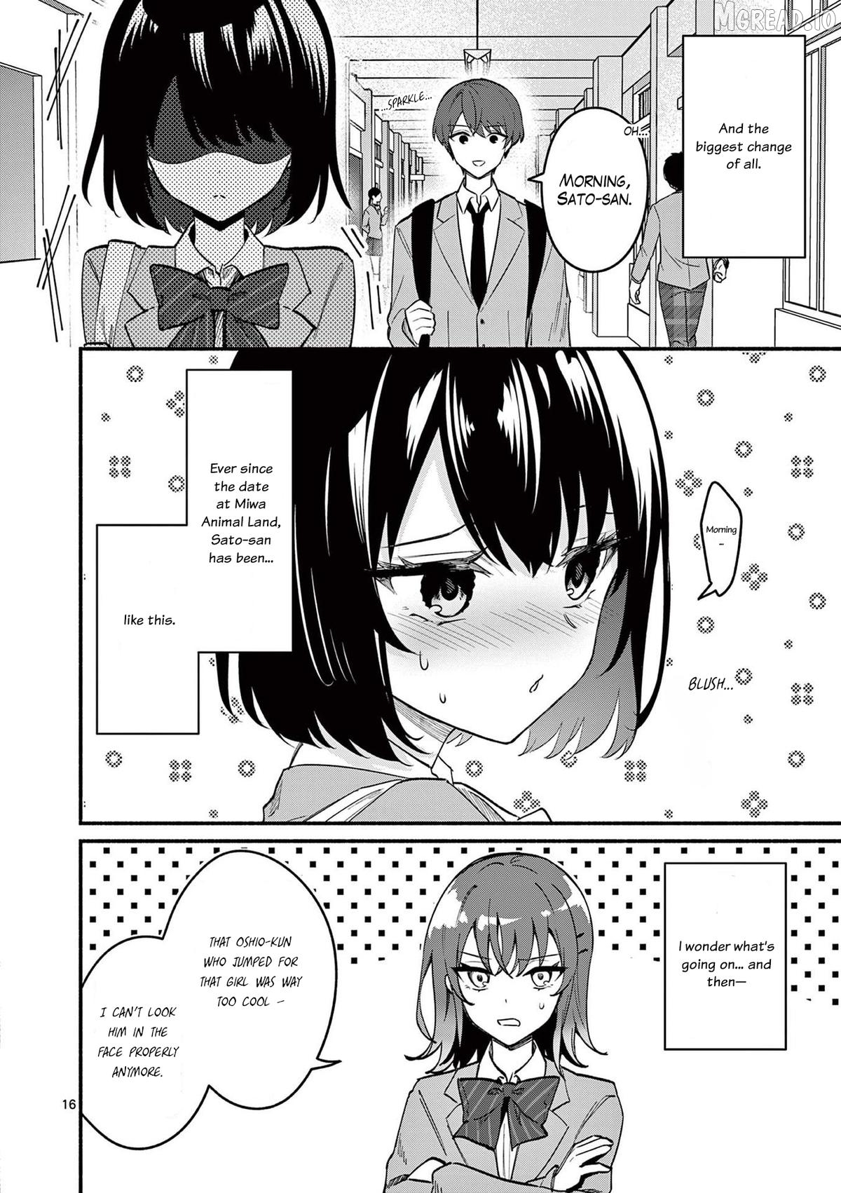 Shiotaiou no Sato-san ga Ore ni dake Amai Chapter 80 - page 16