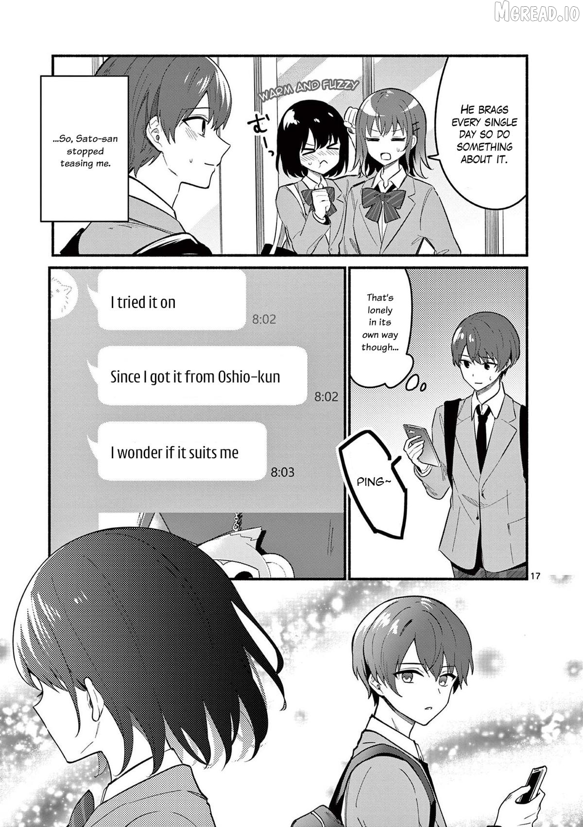 Shiotaiou no Sato-san ga Ore ni dake Amai Chapter 80 - page 17