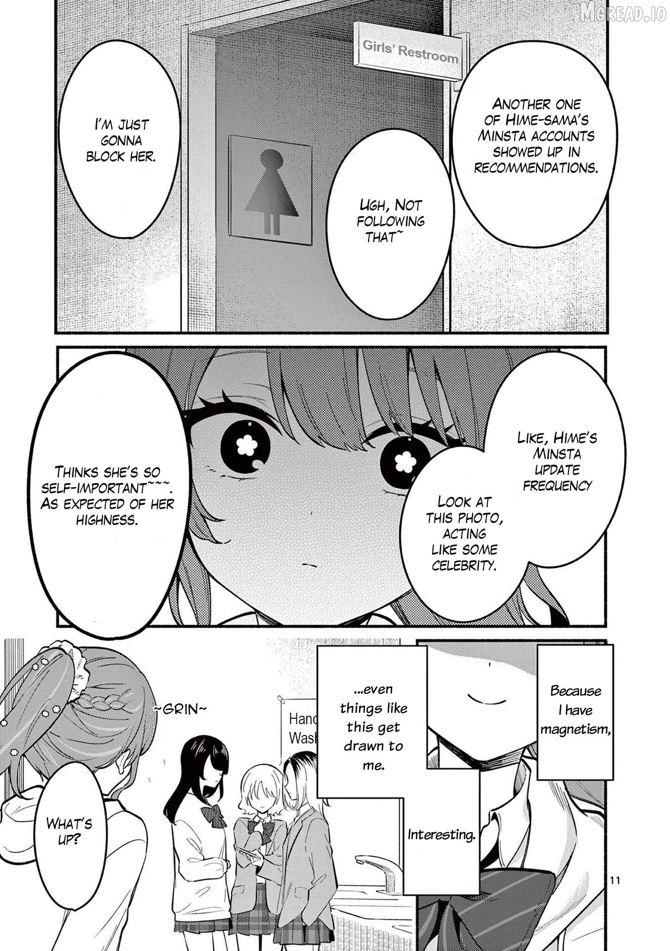Shiotaiou no Sato-san ga Ore ni dake Amai Chapter 81 - page 11
