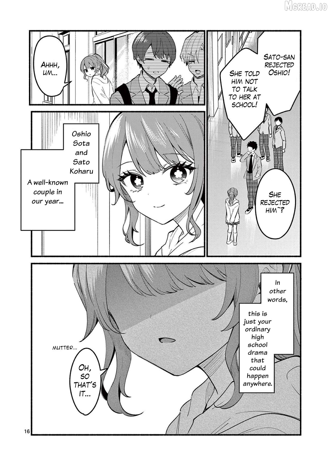 Shiotaiou no Sato-san ga Ore ni dake Amai Chapter 81 - page 16