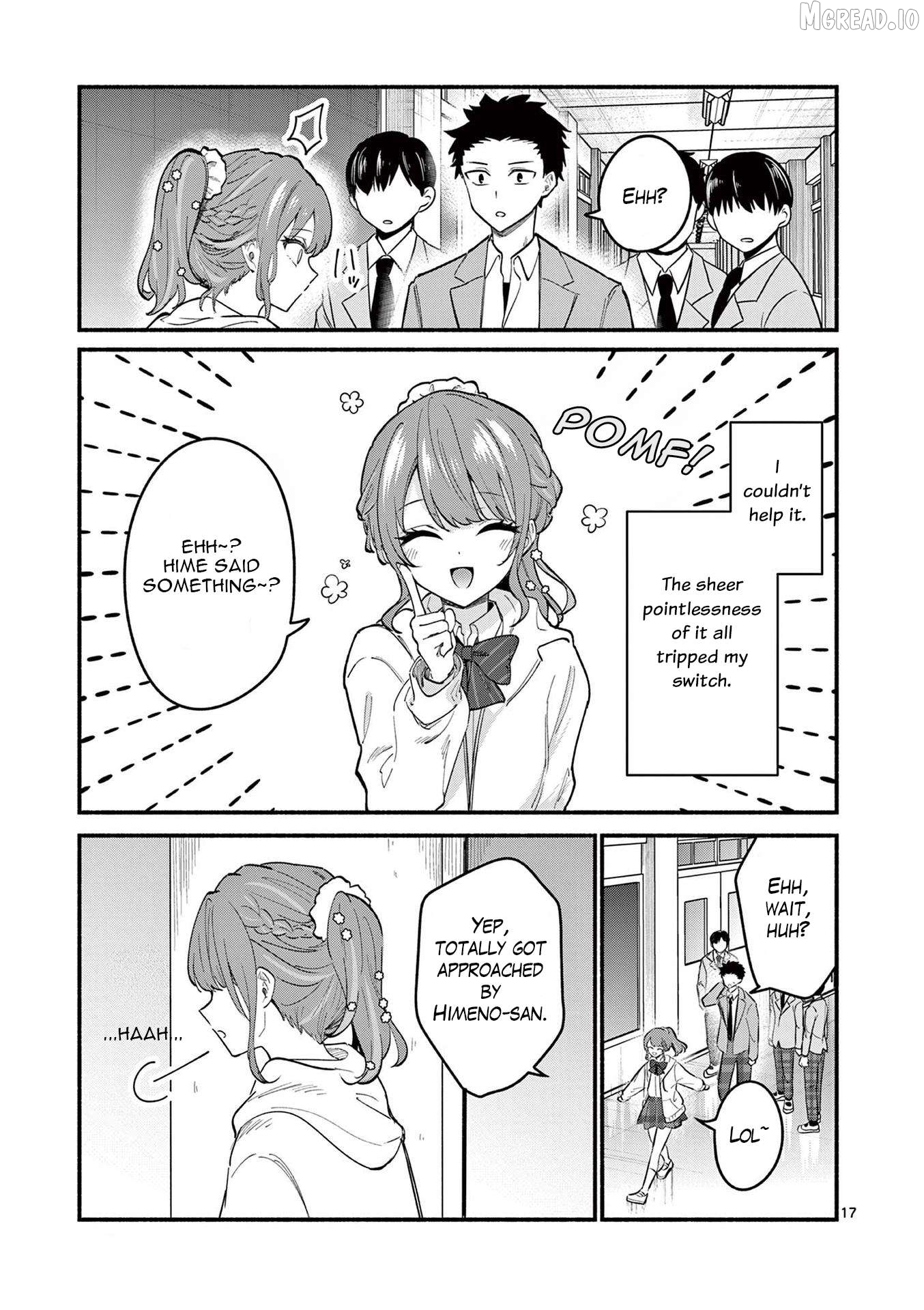 Shiotaiou no Sato-san ga Ore ni dake Amai Chapter 81 - page 17