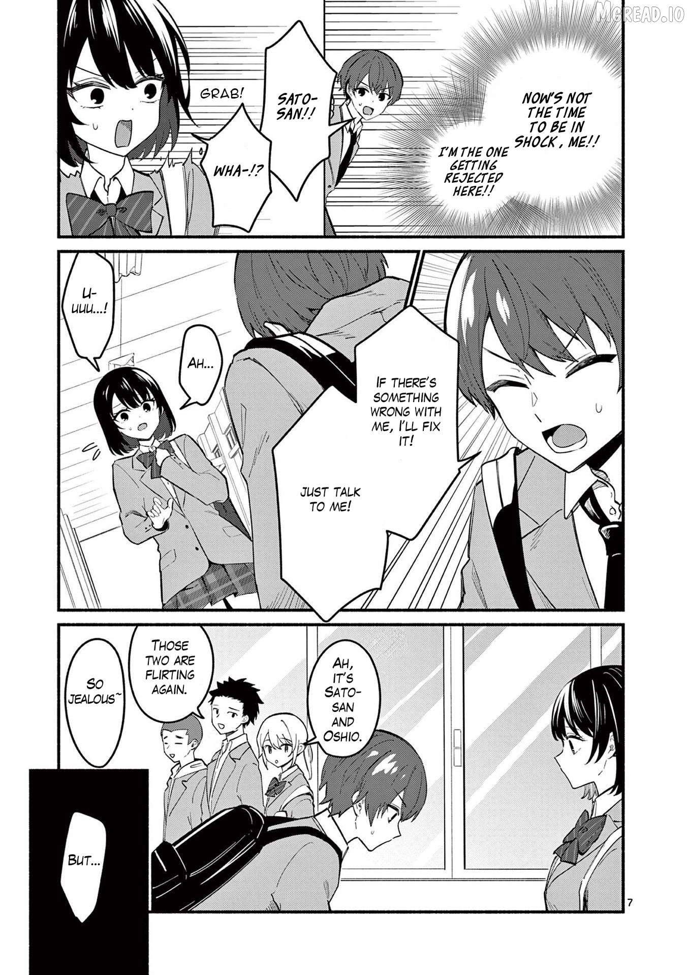 Shiotaiou no Sato-san ga Ore ni dake Amai Chapter 81 - page 7