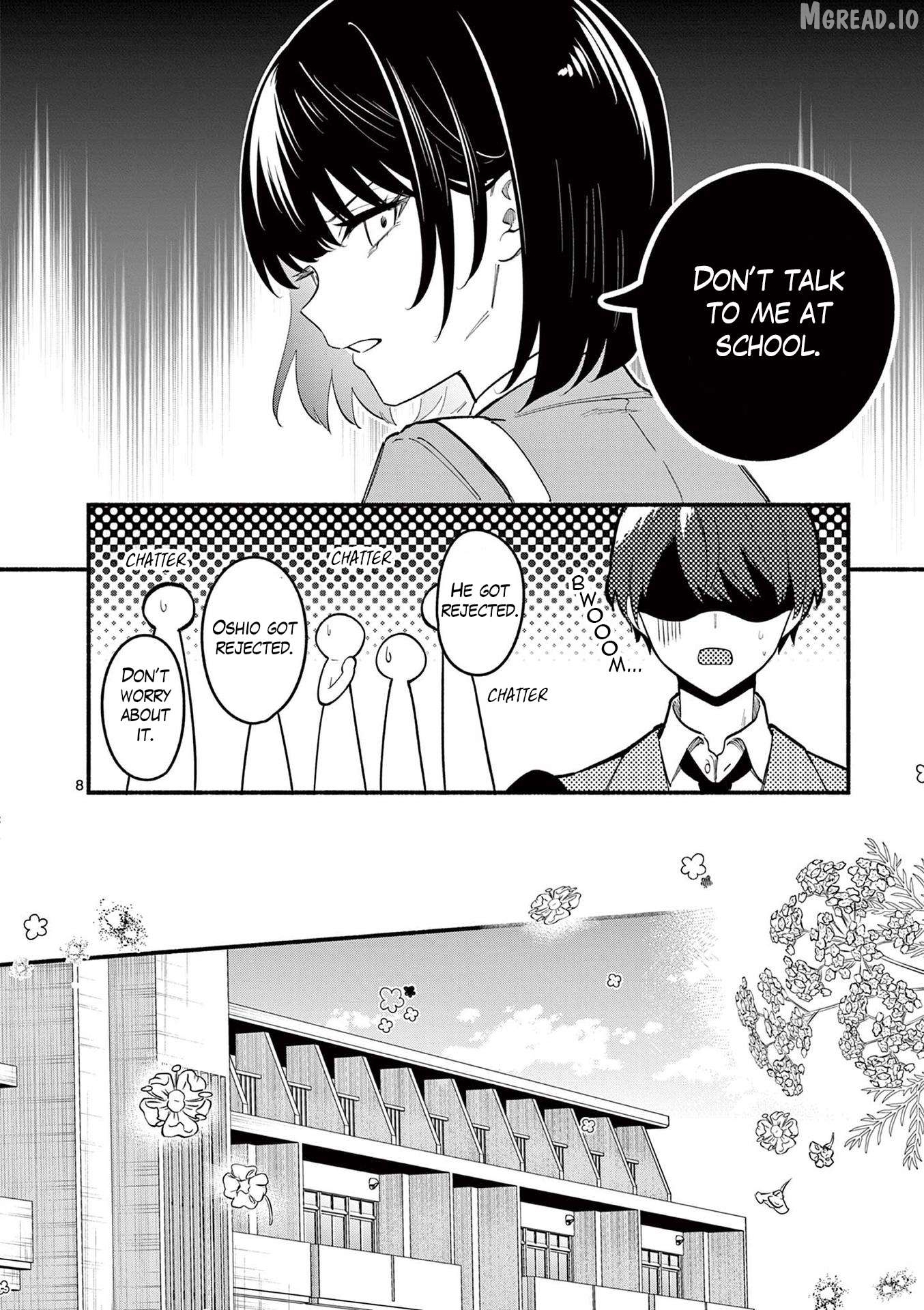 Shiotaiou no Sato-san ga Ore ni dake Amai Chapter 81 - page 8